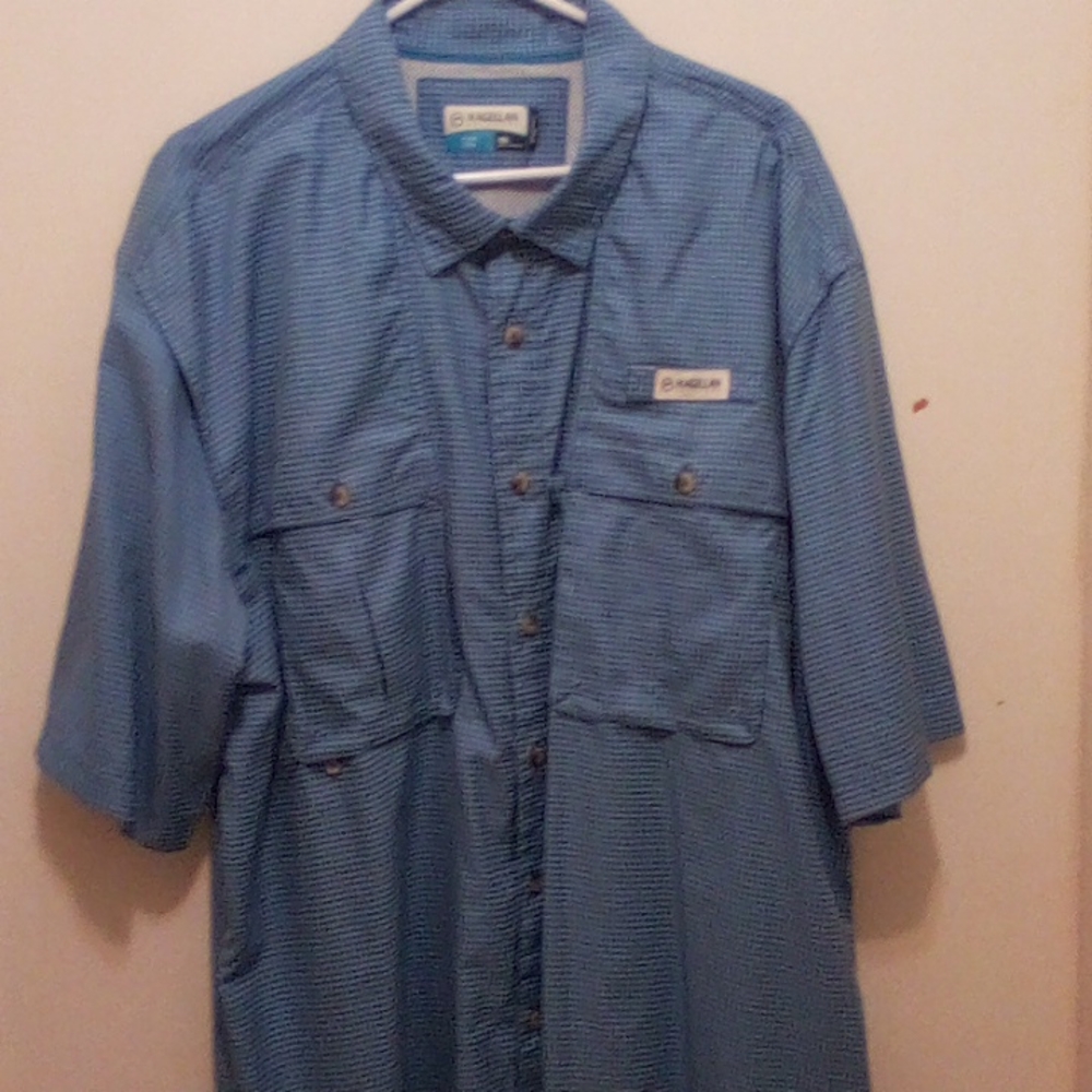 Magellan Outdoors Fish Gear MagWick 2XL short sleeve button down
